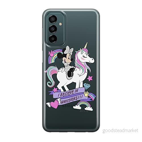 ERT GROUP mobiltelefonfodral för Samsung M13 4G/M23 5G/F23 originalt och officiellt licensierat Disney mönster Minnie 035 optimalt anpassad till formen på mobiltelefonen, gedeeltelijk transparant 5905511361006