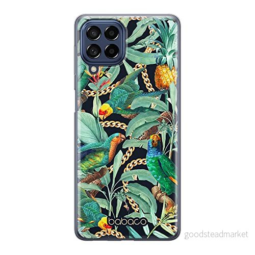 ERT GROUP mobiltelefonfodral för Samsung M33 5G originalt och officiellt licensierat Babaco mönster Flowers 058 optimalt anpassad till formen på mobiltelefonen, fodral tillverkad av TPU plast 5905511356781