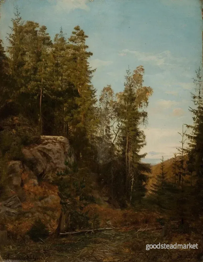 Målning Service forestier Bjelland Mandal - Amaldus Nielsen - Bild 2