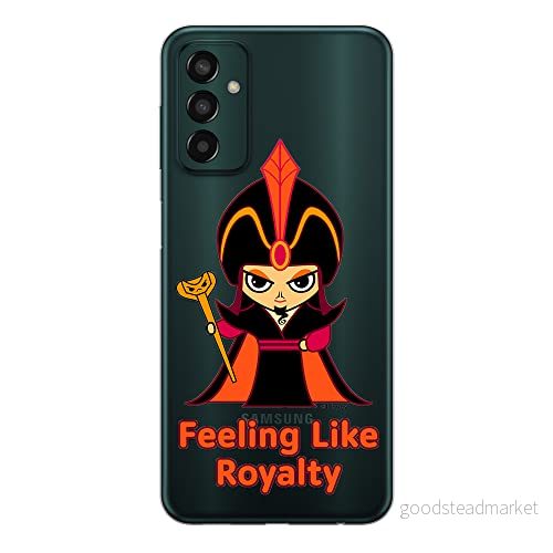 ERT GROUP mobiltelefonfodral för Samsung M13 4G originalt och officiellt licensierat Disney mönster Jafar 001 optimalt anpassad till formen på mobiltelefonen, gedeeltelijk transparant 5905511336691