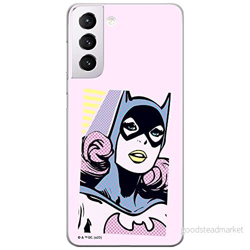 ERT GROUP mobiltelefonfodral för Samsung S21 originalt och officiellt licensierat DC mönster Bat Girl 012 optimalt anpassad till formen på mobiltelefonen, fodral tillverkad av TPU plast 5905131558565