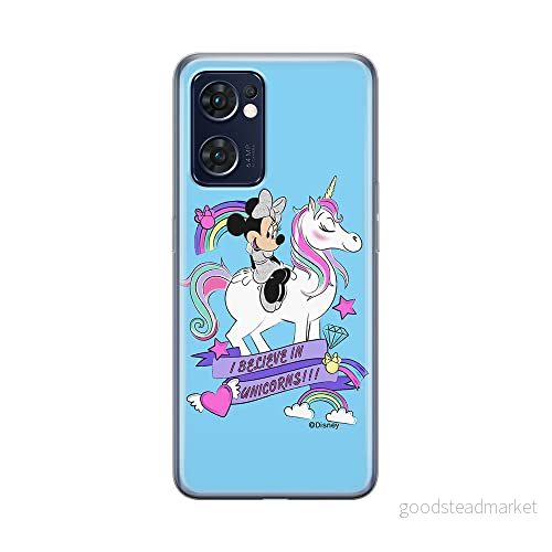 ERT GROUP mobiltelefonfodral för Oppo RENO 7 5G originalt och officiellt licensierat Disney mönster Minnie 035 optimalt anpassad till formen på mobiltelefonen, fodral tillverkad av TPU plast 5905511307479