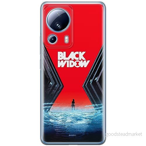 ERT GROUP mobiltelefonfodral för Xiaomi 13 LITE/CIVI 2 originalt och officiellt licensierat Marvel mönster Black Widow 001 anpassad till formen på mobiltelefonen, fodral tillverkad av TPU plast 5905511934132
