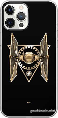 ERT GROUP mobiltelefonfodral för Apple Iphone 12 PRO MAX originalt och officiellt licensierat Star Wars mönster 040 Vit optimalt anpassad till formen på mobiltelefonen, fodral tillverkad av TPU plast 5903537994260