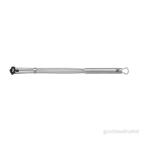 WMF Profi Plus omrörningsblixt reduceringsring 32 cm, visp silikonkulor, Cromargan rostfritt stål delvis matt, värmebeständig silikon, visp, 4000530700926