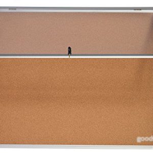 Bi Office Enclore Vertikal korkdisplay för inomhusbruk 706 x 653 mm naturlig 5603750520887