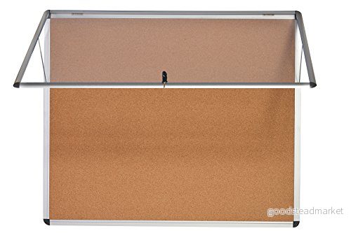 Bi Office Enclore Vertikal korkdisplay för inomhusbruk 706 x 653 mm naturlig 5603750520887