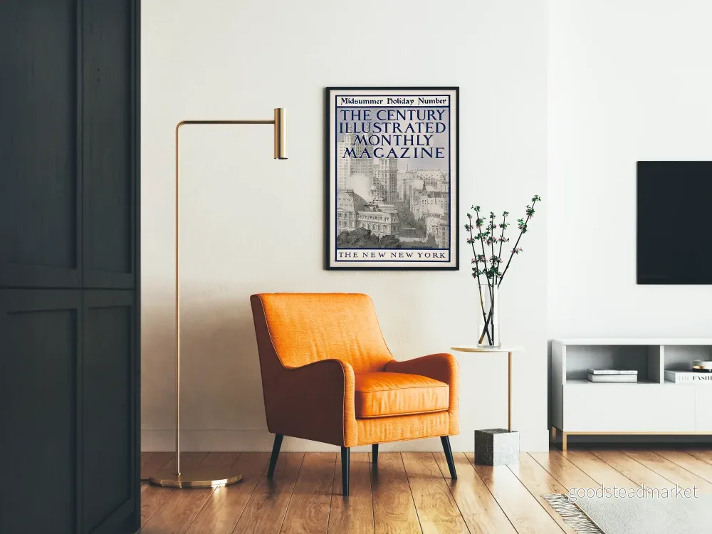 Vintageposter The Century Illustrated Monthly Magazine New York - Bild 2