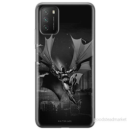 ERT GROUP mobiltelefonfodral för Xiaomi REDMI 9T/ POCO M3 originalt och officiellt licensierat DC mönster Batman 073 optimalt anpassad till formen på mobiltelefonen, fodral tillverkad av TPU plast 5905131509857