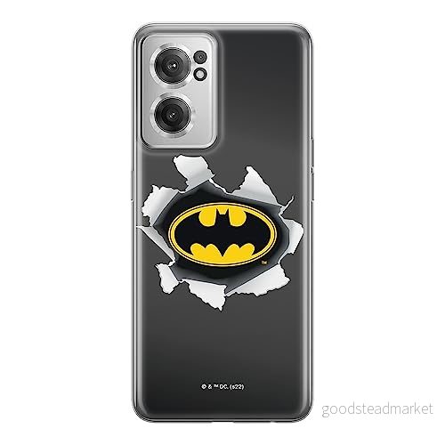 ERT GROUP mobiltelefonfodral för Oneplus NORD CE 2 originalt och officiellt licensierat DC mönster Batman 059 optimalt anpassad till formen på mobiltelefonen, fodral tillverkad av TPU plast 5905511294519