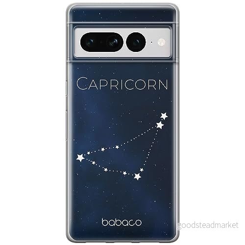 ERT GROUP mobiltelefonfodral för Google PIXEL 7 PRO originalt och officiellt licensierat Babaco mönster Zodiac Constellation 010 anpassad till formen på mobiltelefonen, fodral tillverkad av TPU plast 5905795166427