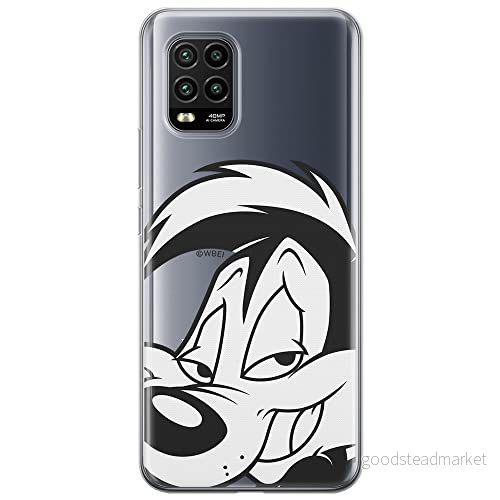 ERT GROUP mobiltelefonfodral för Xiaomi MI 10 LITE originalt och officiellt licensierat Looney Tunes mönster Pepe Le Pew 001 optimalt anpassad till formen på mobiltelefonen, gedeeltelijk transparant 5903537147840