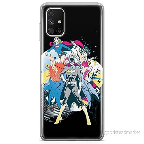 ERT GROUP mobiltelefonfodral för Samsung M51 originalt och officiellt licensierat DC mönster Super Girls 001 optimalt anpassad till formen på mobiltelefonen, fodral tillverkad av TPU plast 5903040512203