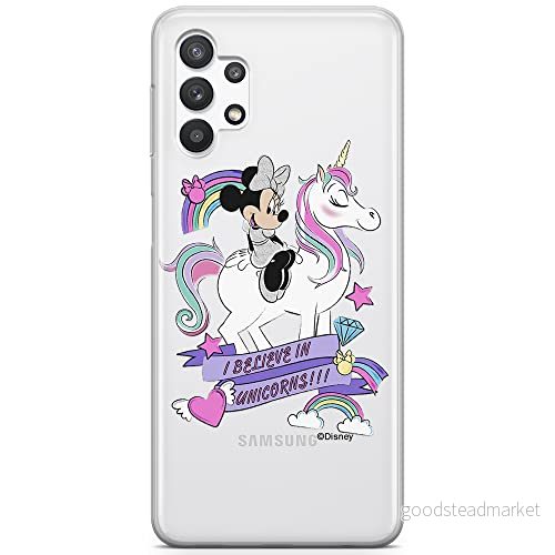 ERT GROUP mobiltelefonfodral för Samsung A32 5G originalt och officiellt licensierat Disney mönster Minnie 035 optimalt anpassad till formen på mobiltelefonen, gedeeltelijk transparant 5903040048931