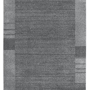 Andiamo Fackmatta Le Havre kant modern kort lugg polypropen matta, grå, 120 x 170 cm 4002398206787 Andiamo Fackmatta Le Havre kant modern kort lugg polypropen matta, grå, 120 x 170 cm 4002398206787