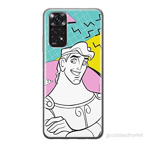 ERT GROUP mobiltelefonfodral för Xiaomi REDMI NOTE 11S 4G / 11 originalt och officiellt licensierat Disney mönster Hercules 001, fodral tillverkad av TPU plast 5905511555801