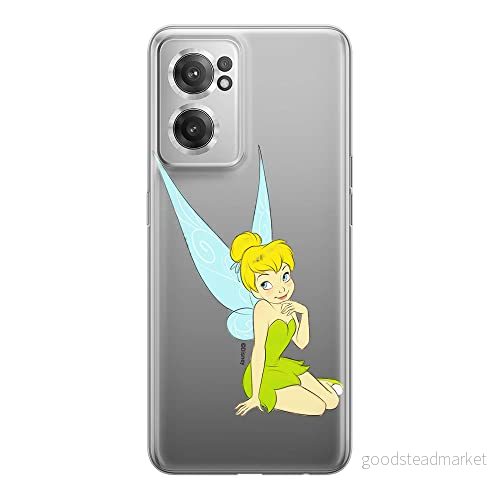 ERT GROUP mobiltelefonfodral för Oneplus NORD CE 2 originalt och officiellt licensierat Disney mönster Tinker Bell 005 optimalt anpassad till formen på mobiltelefonen, gedeeltelijk transparant 5905511291877