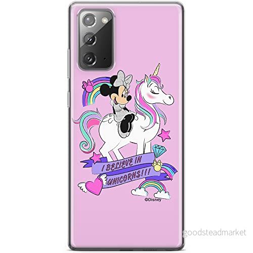 ERT GROUP mobiltelefonfodral för Samsung GALAXY NOTE 20 originalt och officiellt licensierat Disney mönster Minnie 035 optimalt anpassad till formen på mobiltelefonen, fodral tillverkad av TPU plast 5903040450031