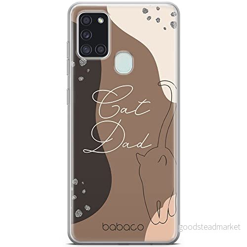 ERT GROUP mobiltelefonfodral för Samsung A21s originalt och officiellt licensierat Babaco mönster Cats 010 optimalt anpassad till formen på mobiltelefonen, fodral tillverkad av TPU plast 5905131092151