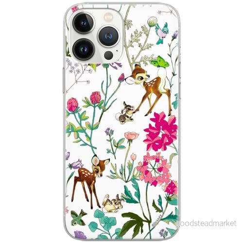 ERT GROUP mobiltelefonfodral för Xiaomi REDMI 10 originalt och officiellt licensierat Disney mönster Bambi & Friends 001, fodral tillverkad av TPU plast 5904805003004
