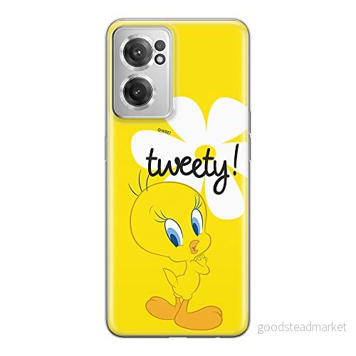 ERT GROUP mobiltelefonfodral för Oneplus NORD CE 2 originalt och officiellt licensierat Looney Tunes mönster Tweety 005 optimalt anpassad till formen på mobiltelefonen, fodral tillverkad av TPU plast 5905511299040