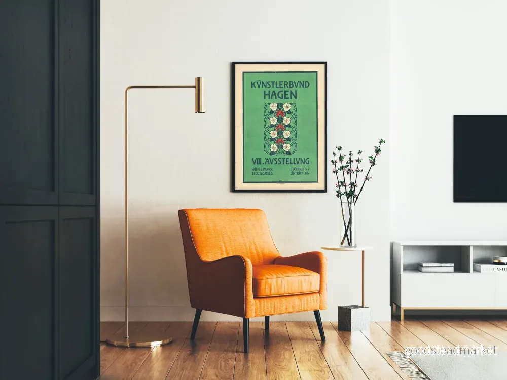 Vintage affisch Kunstlerbund Hagen för väggdekoration - Bild 2