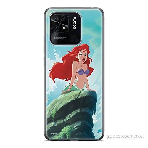 ERT GROUP mobiltelefonfodral för Xiaomi REDMI 10C originalt och officiellt licensierat Disney mönster Ariel 001 optimalt anpassad till formen på mobiltelefonen, fodral tillverkad av TPU plast 5905511533632
