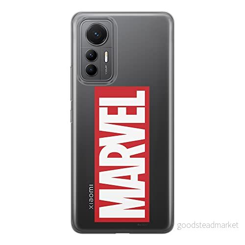 ERT GROUP mobiltelefonfodral för Xiaomi 12 LITE originalt och officiellt licensierat Marvel mönster 007 optimalt anpassad till formen på mobiltelefonen, gedeeltelijk transparant 5905511503413