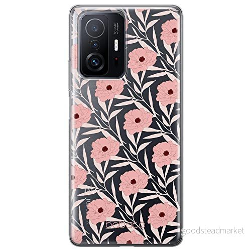 ERT GROUP mobiltelefonfodral för Xiaomi 11T 5G / PRO originalt och officiellt licensierat Babaco mönster Flowers 017 optimalt anpassad till formen på mobiltelefonen, gedeeltelijk transparant 5904805559396