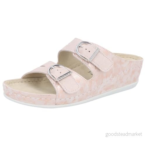 Berkemann Lüneburg damtofflor, Shiny Rose, 42 2/3 EU, Glänsande ros, EU 4049261018115