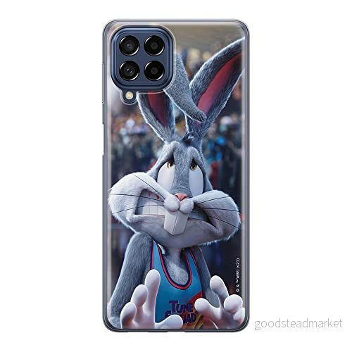 ERT GROUP mobiltelefonfodral för Samsung M33 5G originalt och officiellt licensierat Looney Tunes mönster Space Jam 016 optimalt anpassad till formen på mobiltelefonen, fodral tillverkad av TPU plast 5905511342234