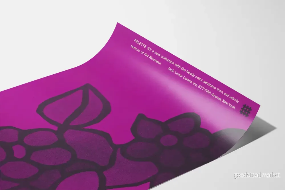 Poster Palette '61 Collection Art Nouveau Violet - Bild 3