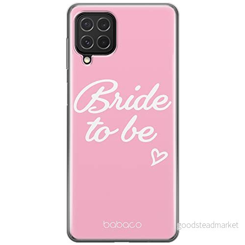 ERT GROUP mobiltelefonfodral för Samsung F62 / M62 originalt och officiellt licensierat Babaco mönster Bride to be 001 anpassad till formen på mobiltelefonen, fodral tillverkad av TPU plast 5904805767821