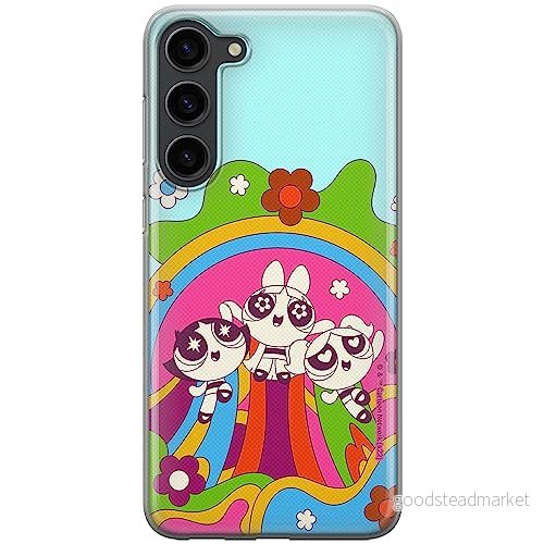 ERT GROUP mobiltelefonfodral för Samsung S23 PLUS originalt och officiellt licensierat The Powerpuff Girls mönster 045, fodral tillverkad av TPU plast 5905511988555