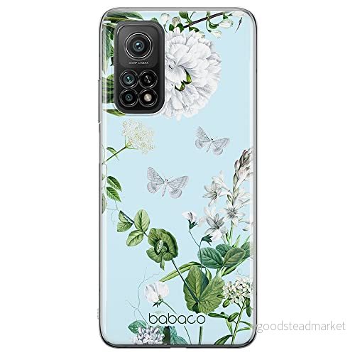 ERT GROUP mobiltelefonfodral för Huawei P20 originalt och officiellt licensierat Babaco mönster Flowers 030 Vit optimalt anpassad till formen på mobiltelefonen, fodral tillverkad av TPU plast 5905131275394