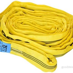 Braun 30081RS cirkulär slinga 3000 kg belastning 8 m kontinuerlig med polyesterkärna gul 4031639048183