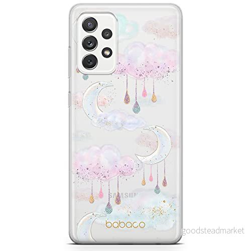ERT GROUP mobiltelefonfodral för Samsung A33 5G originalt och officiellt licensierat Babaco mönster Sky 001 optimalt anpassad till formen på mobiltelefonen, gedeeltelijk transparant 5904805422218