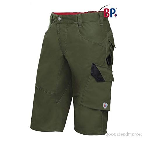 BP 2401 820 1332 54s sidoskydd, stretch byxhållare med klämmfästen, 320,00 g/m², blå/svart, 4055301587923