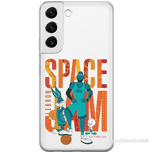 ERT GROUP mobiltelefonfodral för Samsung S22 originalt och officiellt licensierat Looney Tunes mönster Space Jam 002 optimalt anpassad till formen på mobiltelefonen, fodral tillverkad av TPU plast 5905511017583