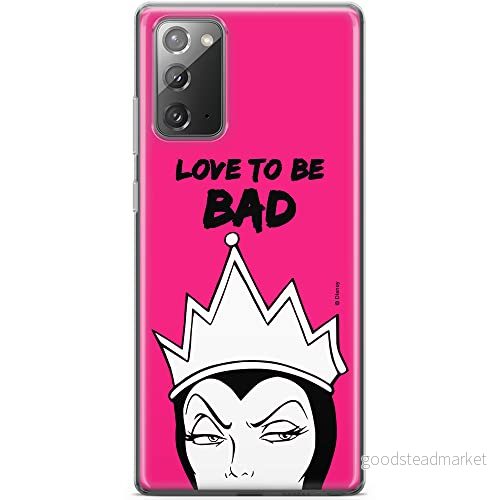 ERT GROUP mobiltelefonfodral för Samsung GALAXY NOTE 20 originalt och officiellt licensierat Disney mönster The Evil Queen 001 anpassad till formen på mobiltelefonen, fodral tillverkad av TPU plast 5903040458761
