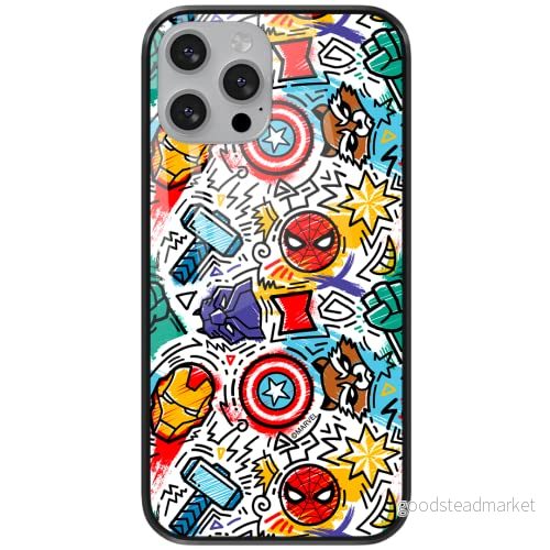 ERT GROUP mobiltelefonfodral för Samsung S21 PLUS originalt och officiellt licensierat Marvel mönster Avengers 027 tillverkad av härdat glas, optimalt anpassat till mobilens form, skyddsfodral 5904805201486