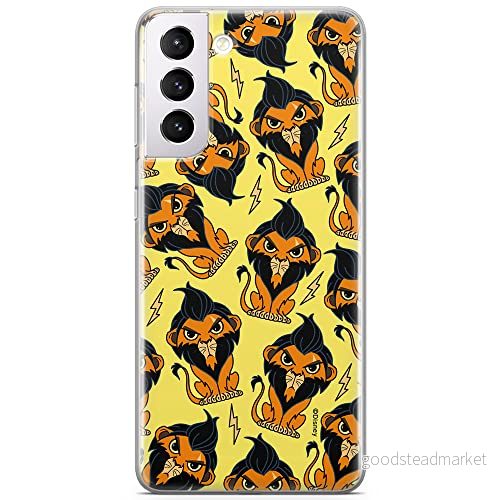 ERT GROUP mobiltelefonfodral för Samsung S21 PLUS originalt och officiellt licensierat Disney mönster Scar 002 optimalt anpassad till formen på mobiltelefonen, fodral tillverkad av TPU plast 5905131445384