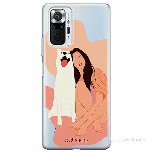 ERT GROUP mobiltelefonfodral för Xiaomi REDMI NOTE 10 PRO originalt och officiellt licensierat Babaco mönster Dogs 005 optimalt anpassad till formen på mobiltelefonen, gedeeltelijk transparant 5905131028259