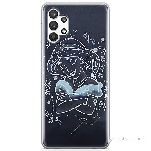 ERT GROUP mobiltelefonfodral för Samsung A32 5G originalt och officiellt licensierat Disney mönster Jasmine 007 optimalt anpassad till formen på mobiltelefonen, fodral tillverkad av TPU plast 5903040055663