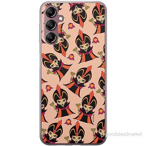 ERT GROUP mobiltelefonfodral för Samsung A14 4G/5G originalt och officiellt licensierat Disney mönster Jafar 002 optimalt anpassad till formen på mobiltelefonen, fodral tillverkad av TPU plast 5905511828509