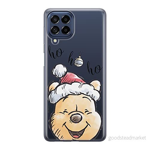 ERT GROUP mobiltelefonfodral för Samsung M53 5G originalt och officiellt licensierat Disney mönster Winnie the Pooh & Friends 022 anpassad till formen på mobiltelefonen, gedeeltelijk transparant 5905511380144