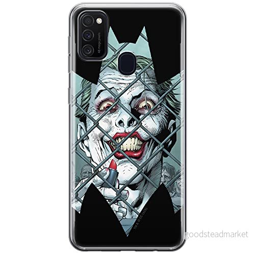 ERT GROUP mobiltelefonfodral för Samsung M21 originalt och officiellt licensierat DC mönster Joker 009 optimalt anpassad till formen på mobiltelefonen, fodral tillverkad av TPU plast 5903537846132