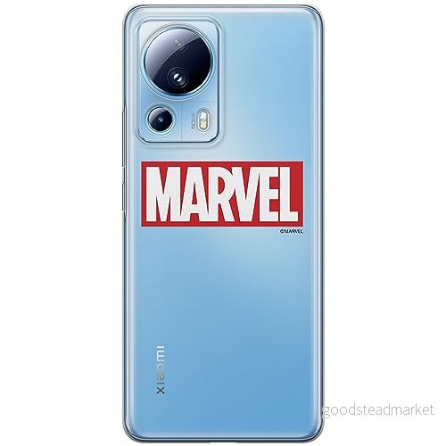 ERT GROUP mobiltelefonfodral för Xiaomi 13 LITE/CIVI 2 originalt och officiellt licensierat Marvel mönster 006 optimalt anpassad till formen på mobiltelefonen, gedeeltelijk transparant 5905511918477