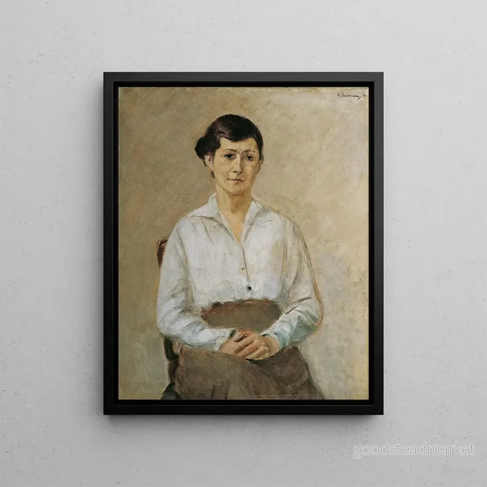 Målning Käthe Liebermann, konstnärens dotter – Max Liebermann | Konsttryck
