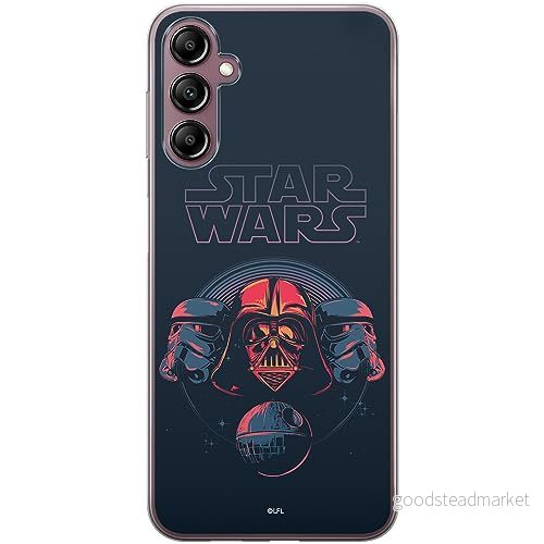 ERT GROUP mobiltelefonfodral för Samsung A14 4G/5G originalt och officiellt licensierat Star Wars mönster 036 optimalt anpassad till formen på mobiltelefonen, fodral tillverkad av TPU plast 5905511824945